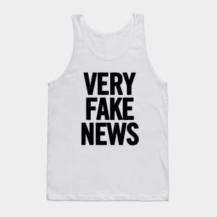 Very Fake News Tank Top